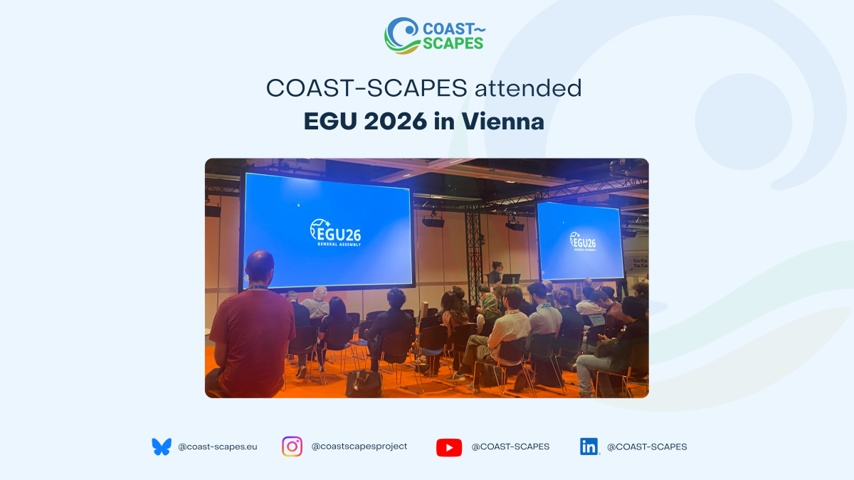 COAST-SCAPES attended EGU 2026 in Vienna