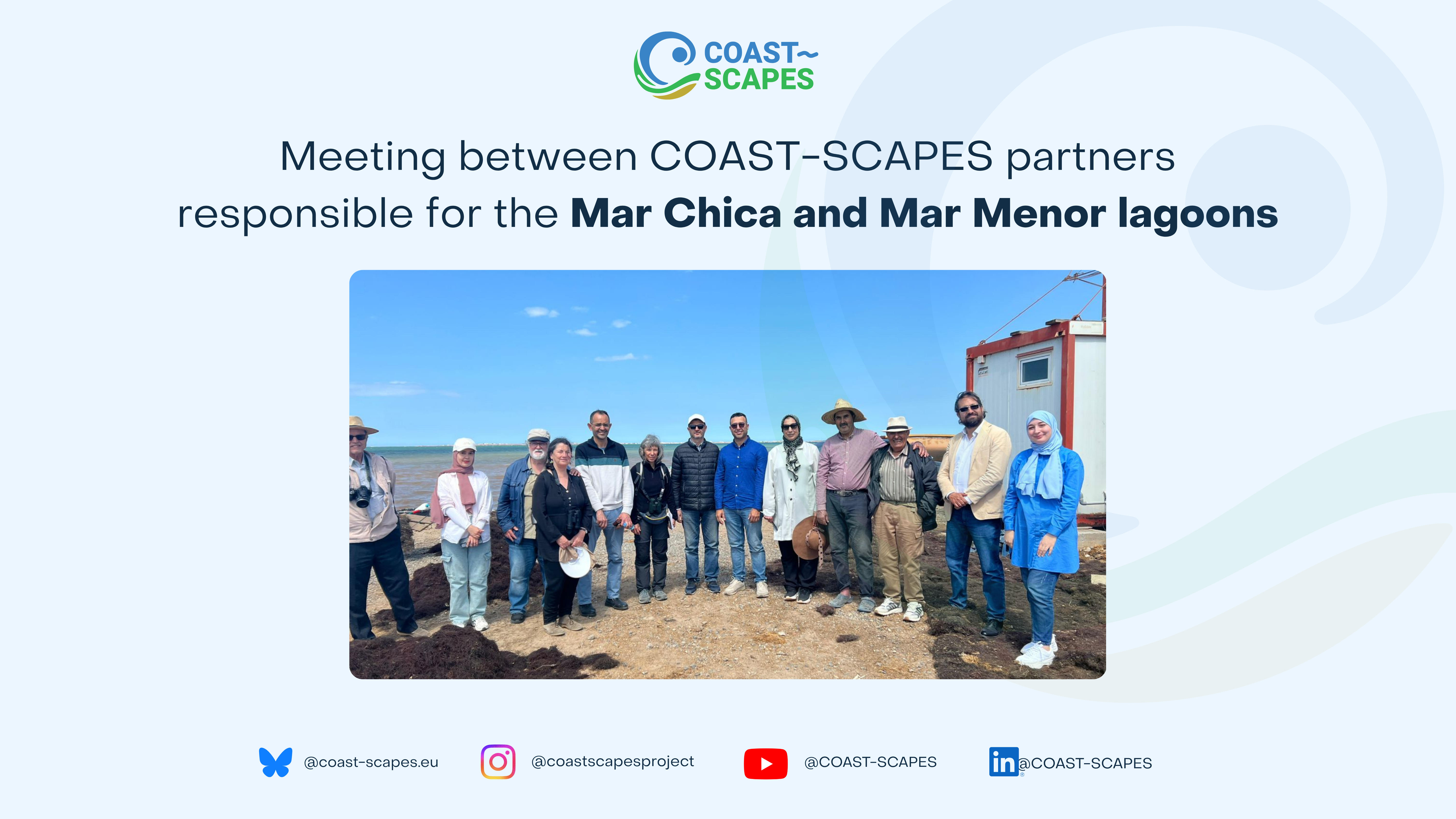 Meeting between the partners responsible for the Mar Chica and Mar Menor lagoons