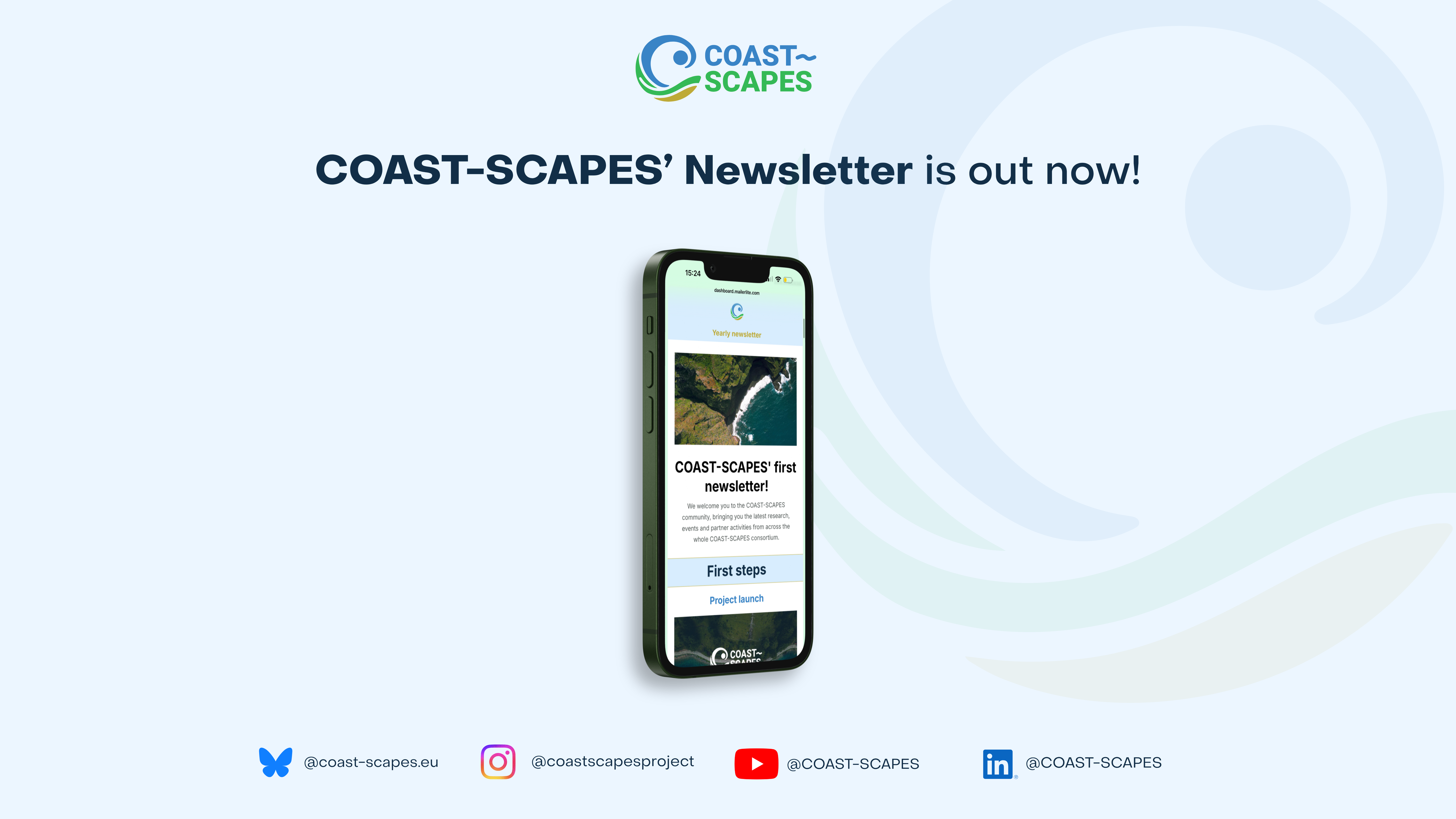 The first COAST-SCAPES newsletter is out